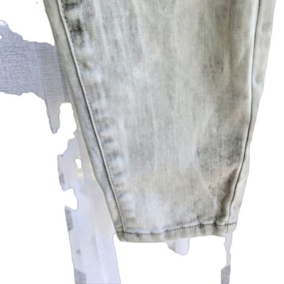 Mossimo Denim Jeggings Distressed Denim size 10 - Picture 3 of 7